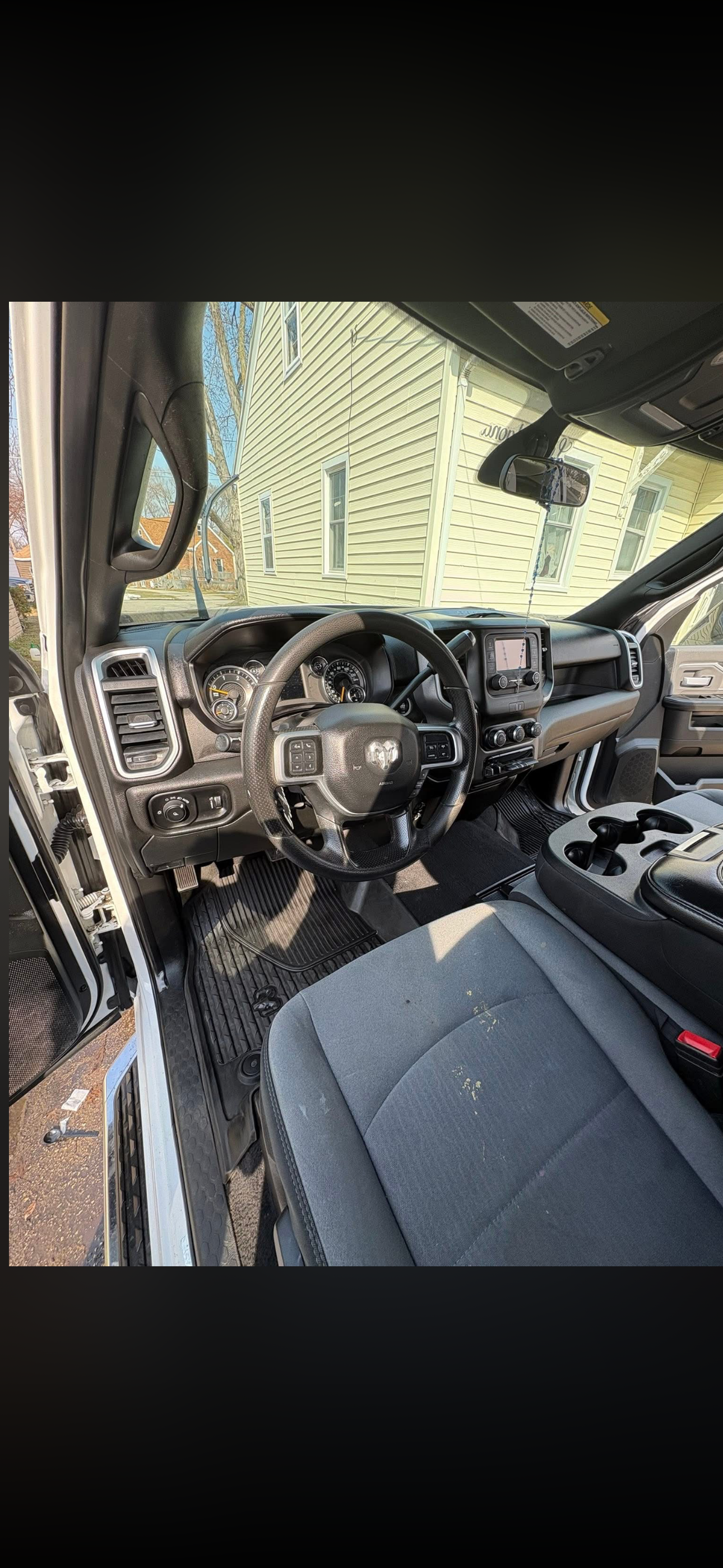 Before seat detail